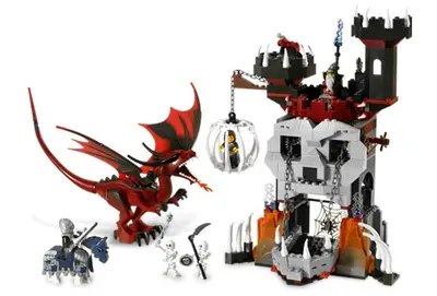 LEGO Castle 7093 Skeleton Tower set, image 2
