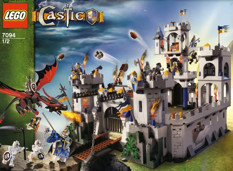 LEGO Castle 7094 King's Castle Siege set