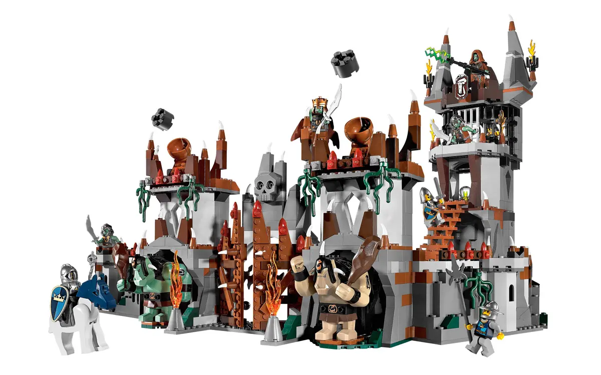 LEGO Castle 7097 Trolls' Mountain Fortress set, image 3