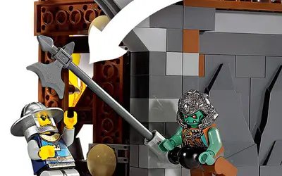 LEGO Castle 7097 Trolls' Mountain Fortress set, image 7