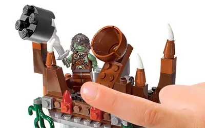 LEGO Castle 7097 Trolls' Mountain Fortress set, image 6