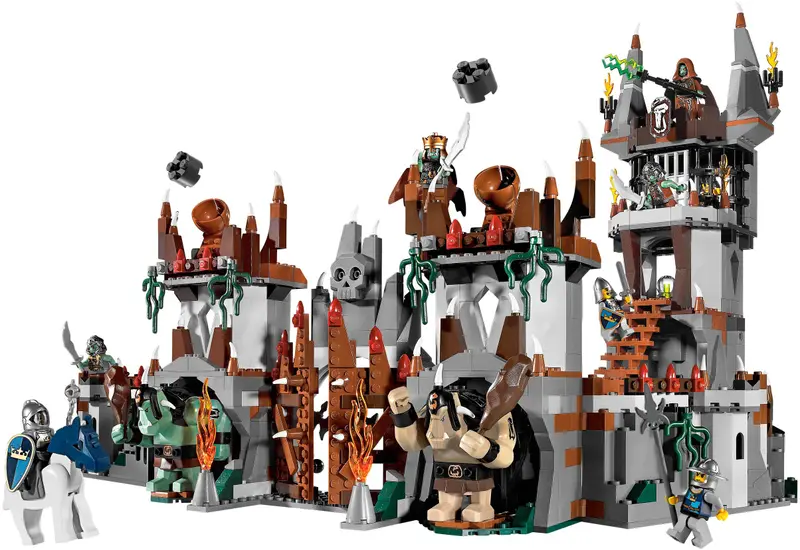 LEGO Castle 7097 Trolls' Mountain Fortress set