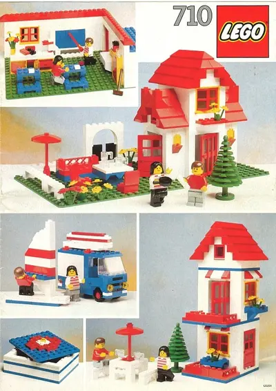 LEGO Basic 710 Basic Building Set, 7+ set