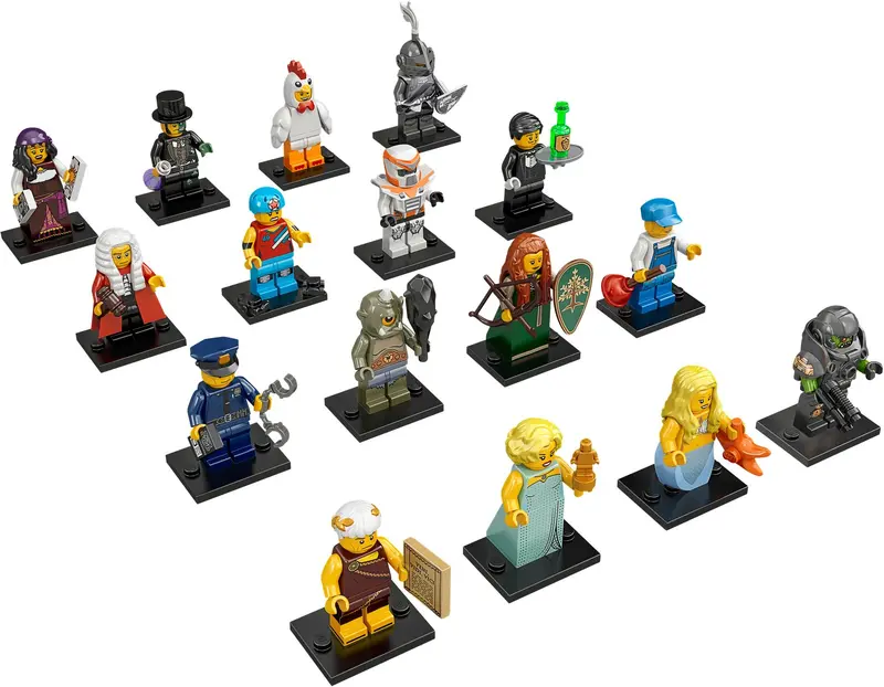 LEGO Collectable Minifigures 71000 Waiter set