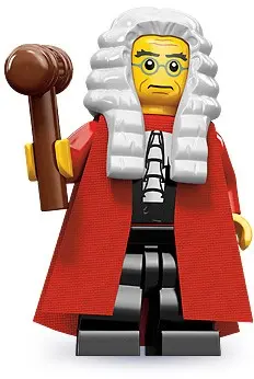 LEGO Collectable Minifigures 71000 Judge set