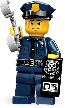 LEGO Collectable Minifigures 71000 Policeman set