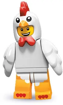 LEGO Collectable Minifigures 71000 Chicken Suit Guy set