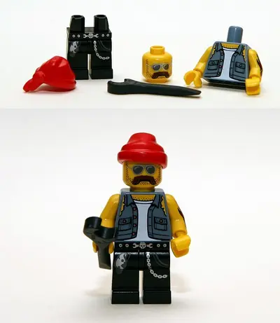 LEGO Collectable Minifigures 71001 Librarian set, image 9