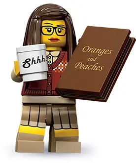 LEGO Collectable Minifigures 71001 Librarian set