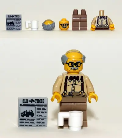 LEGO Collectable Minifigures 71001 Librarian set, image 16