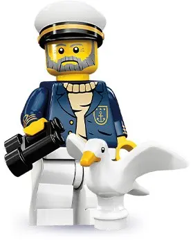 LEGO Collectable Minifigures 71001 Sea Captain set
