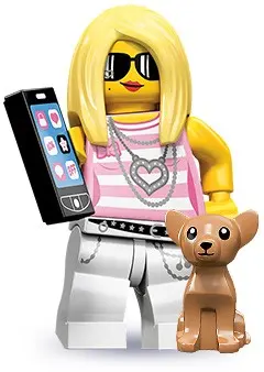 LEGO Collectable Minifigures 71001 Trendsetter set