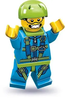 LEGO Collectable Minifigures 71001 Skydiver set