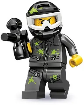 LEGO Collectable Minifigures 71001 Paintball Player set