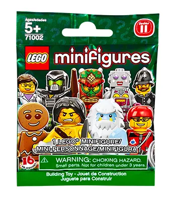 LEGO Collectable Minifigures 71002 LEGO Minifigures Series 11 (Random bag) set