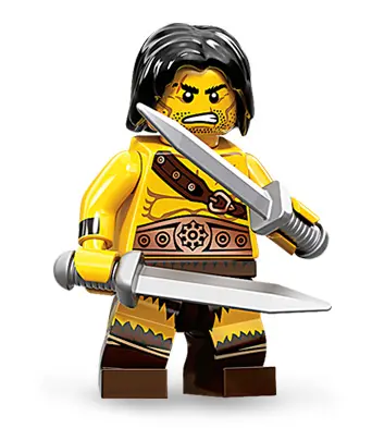 LEGO Collectable Minifigures 71002 Barbarian set