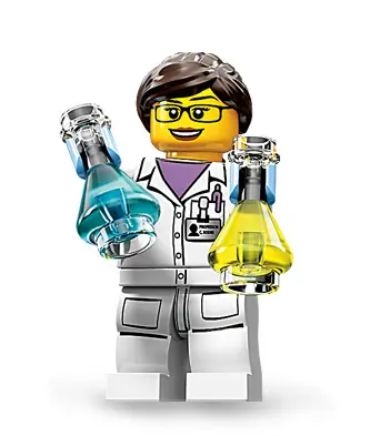 LEGO Collectable Minifigures 71002 Scientist set