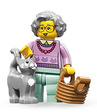 LEGO Collectable Minifigures 71002 Grandma set