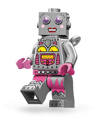LEGO Collectable Minifigures 71002 Lady Robot set