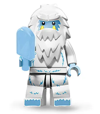 LEGO Collectable Minifigures 71002 Yeti set