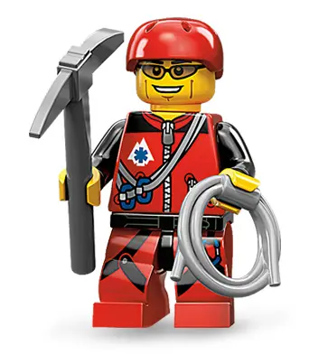 LEGO Collectable Minifigures 71002 Mountain Climber set