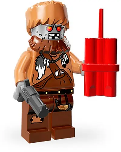 LEGO Collectable Minifigures 71004 Wiley Fusebot set