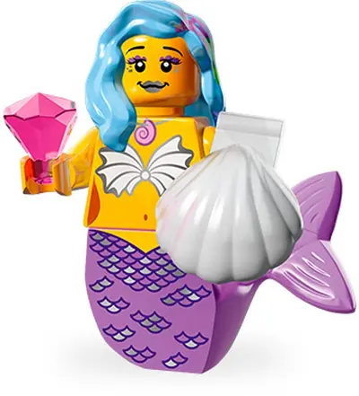 LEGO Collectable Minifigures 71004 Marsha Queen of the Mermaids set