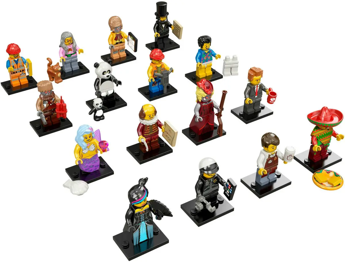 LEGO Collectable Minifigures 71004 LEGO Minifigures - The LEGO Movie Series - Complete set