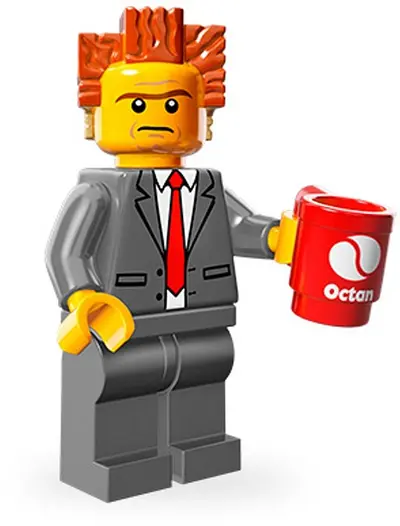 LEGO Collectable Minifigures 71004 President Business set