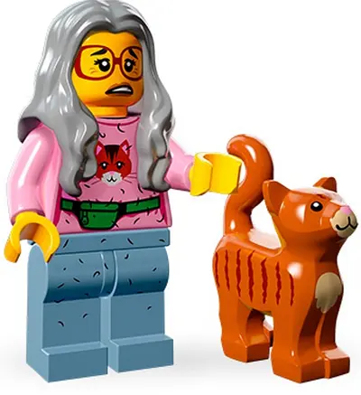 LEGO Collectable Minifigures 71004 Mrs. Scratchen-Post set