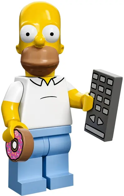 LEGO Collectable Minifigures 71005 Homer Simpson set