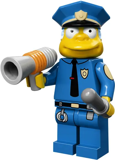 LEGO Collectable Minifigures 71005 Chief Wiggum set