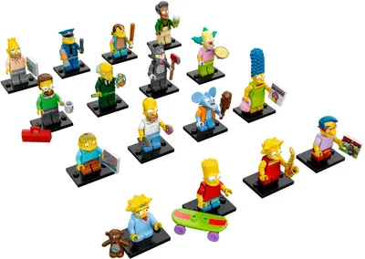 LEGO Collectable Minifigures 71005 LEGO Minifigures - The Simpsons Series - Complete set
