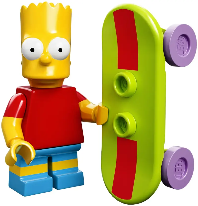 LEGO Collectable Minifigures 71005 Bart Simpson set