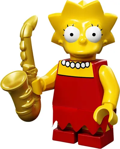 LEGO Collectable Minifigures 71005 Lisa Simpson set