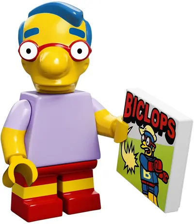 LEGO Collectable Minifigures 71005 Milhouse Van Houten set