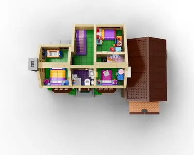 LEGO The Simpsons 71006 The Simpsons House set, image 44