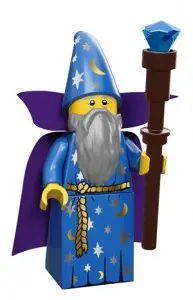 LEGO Collectable Minifigures 71007 Wizard set