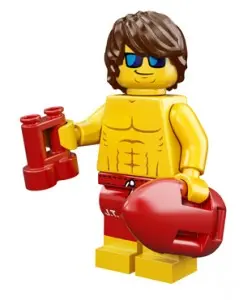 LEGO Collectable Minifigures 71007 Lifeguard set