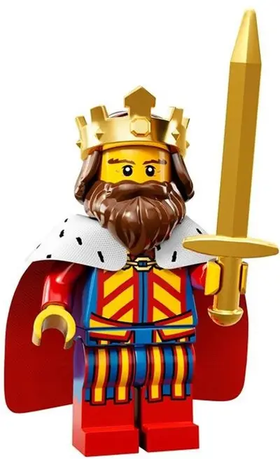 LEGO Collectable Minifigures 71008 Classic King set
