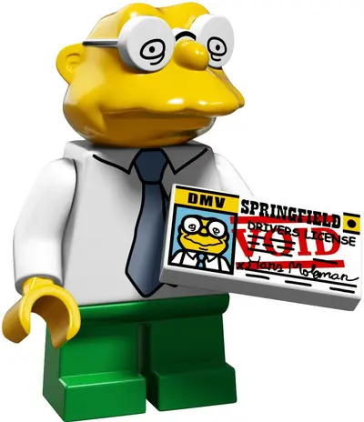 LEGO Collectable Minifigures 71009 Hans Moleman set