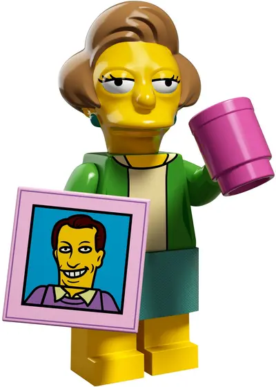 LEGO Collectable Minifigures 71009 Edna Krabappel set