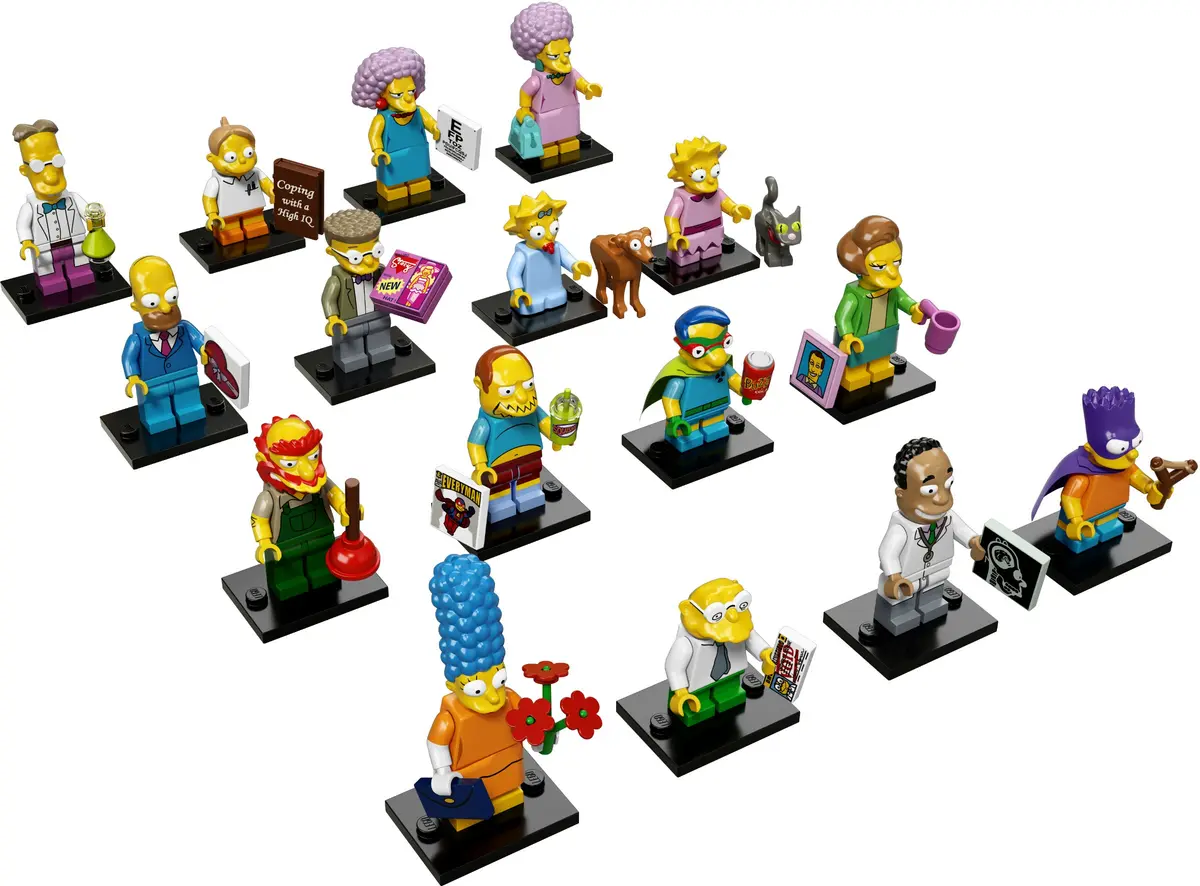 LEGO Collectable Minifigures 71009 LEGO Minifigures - The Simpsons Series 2 - Complete set