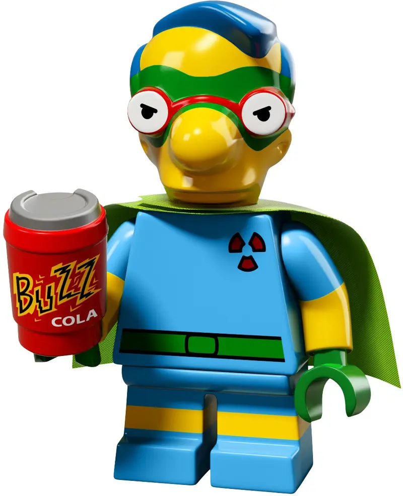 LEGO Collectable Minifigures 71009 Fallout Boy Milhouse set