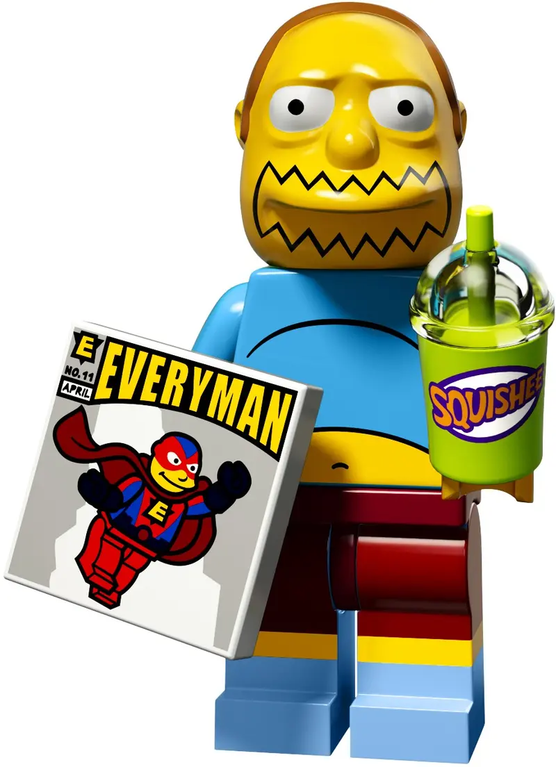 LEGO Collectable Minifigures 71009 Comic Book Guy set