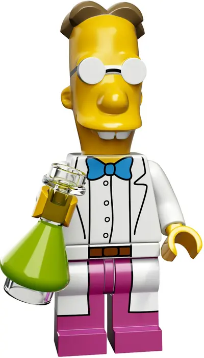 LEGO Collectable Minifigures 71009 Professor Frink set