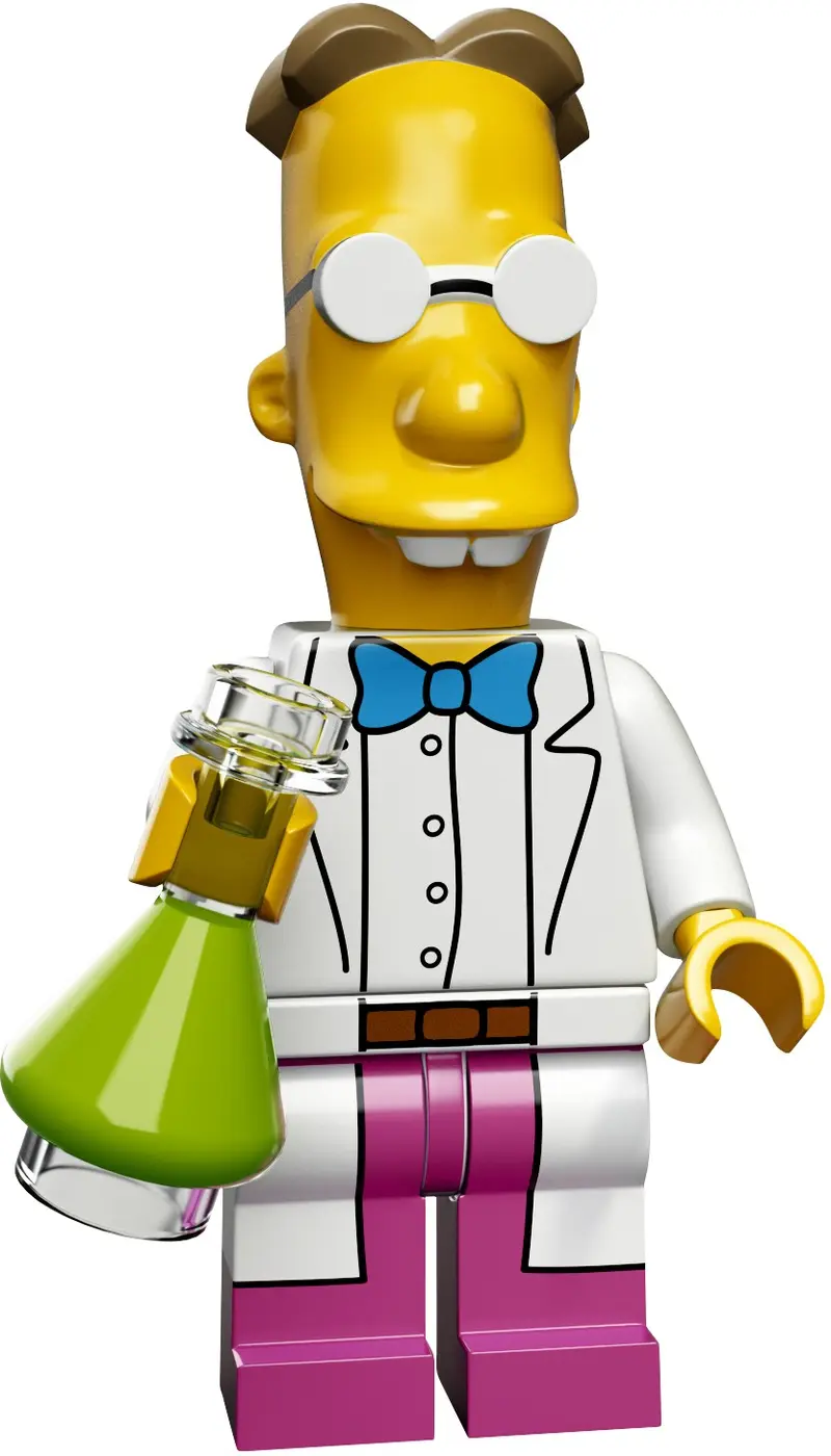 LEGO Collectable Minifigures 71009 Professor Frink set