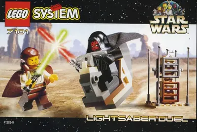 LEGO Star Wars 7101 Lightsaber Duel set