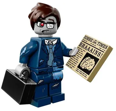 LEGO Collectable Minifigures 71010 Zombie Businessman set