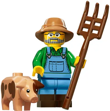 LEGO Collectable Minifigures 71011 Farmer set